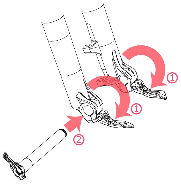 Using the QuickRelease Lever
