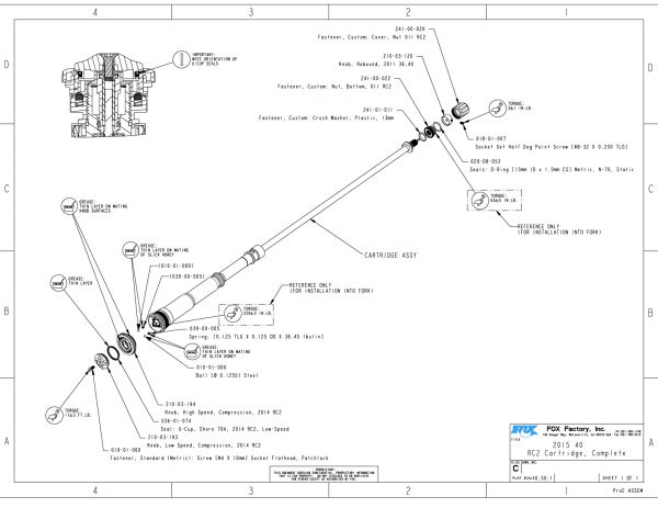 40mm Part Information Bike Tech Help Center FOX